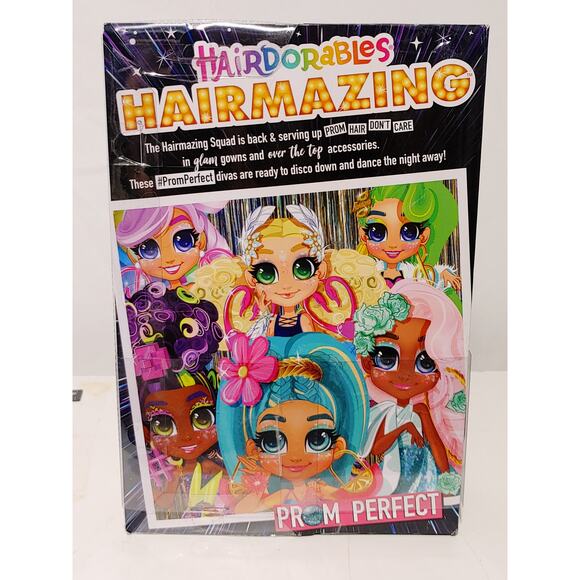 Noah Hairdorables Hairmazing Prom Perfect Fashion Doll & Accessories New In Box - Picture 3 of 3